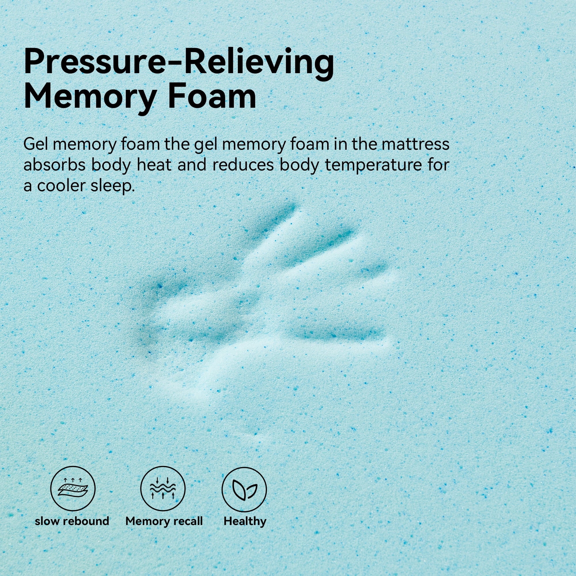 Queen Mattress, Holaki 12" New Memory Foam Hybrid Queen Mattress in a Box, Cool Individual Pocket Spring for Sleep Supportive & Pressure Relief, Queen Size Medium Firm Mattress, CertiPUR-US