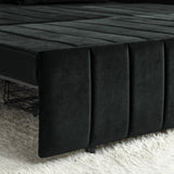 Holaki 82.3” Sofa Bed Couch,Convertible 3-Seater Sofas with King Size Pull Out Sofabed,3 in 1 Pullout Couches w/ 2 Drawers & Pillows for Living Room,Velvet Sofa Bed,Modern Upholstered Lounge Sofa