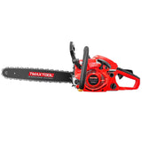 Holaki 20 inch Gas Chainsaw with 2 Stroke, 62CC Powerful, for Pruning, Limbing, Cutting Wood, for Farm, Garden and Ranch, Red