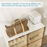 Holaki Portable Shoe Rack Organizer for Closet Entryway, Stackable Sneaker Storage Shoe Cabinet with Magnetic Clear Door, Large Plastic Storage containers Bins with Lids 5 Tiers 20 Pairs